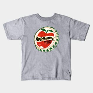 Retro Vintage Apfelbrause Apple Soda Bottlecap Kids T-Shirt